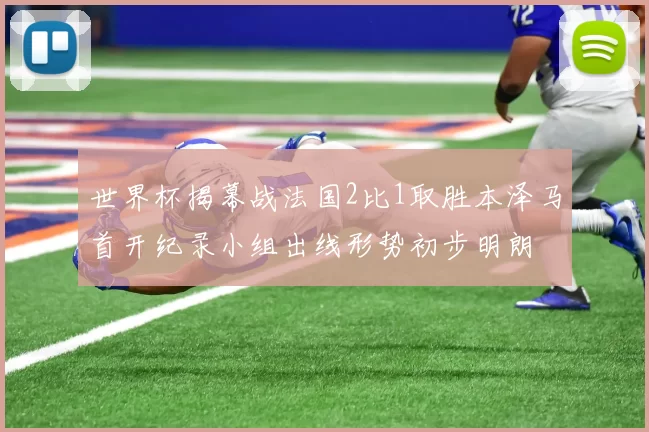 世界杯揭幕战法国2比1取胜本泽马首开纪录小组出线形势初步明朗